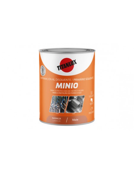 Minio Sintetico Titanlux - Imprimacion Sintetica Antioxidante