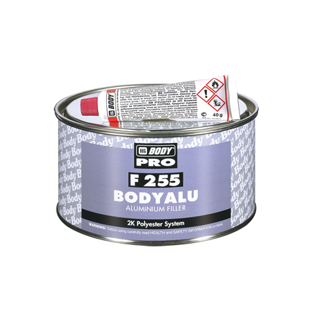 Masilla De Aluminio Body - 255 Bodyalu 2K Aluminium Polyester Filler - Nuevo envase