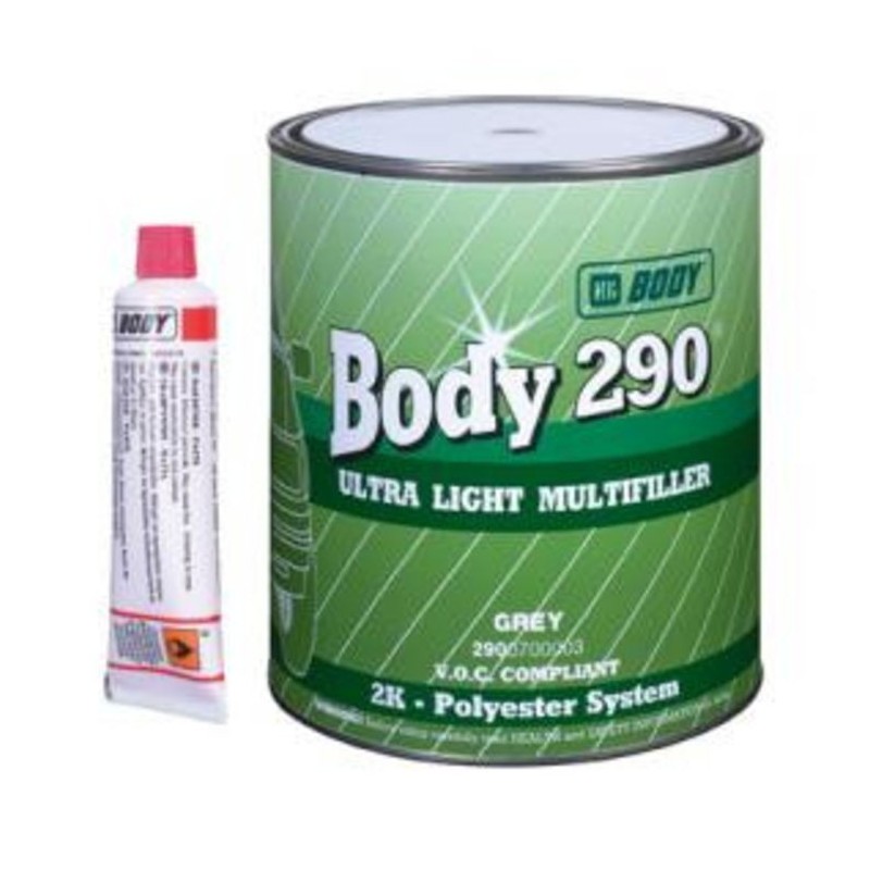 Masilla de Relleno 290 Ultra Light Multifiller - Body 290 Ultra Light Multifiller