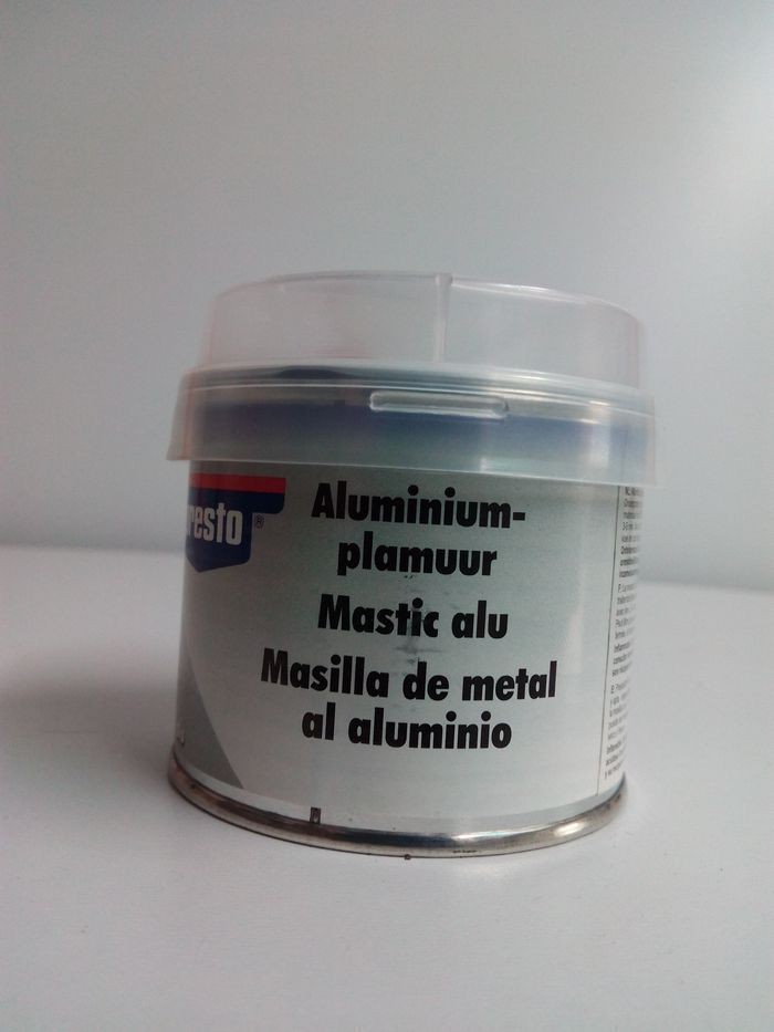 Masilla de metal a aluminio 250 gramos MOTIP 483022 - Recambios Pro//M
